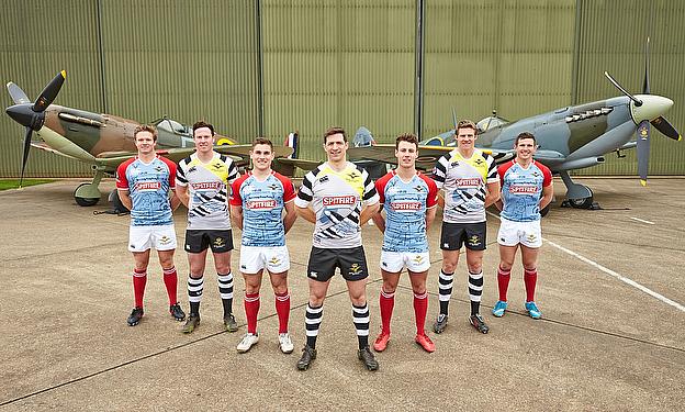 Canterbury Unveils New RAF Spitfires Rugby 7s Spitfires Kit for 2014
