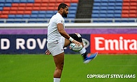 Joe Cokanasiga was one of the try scorer for Bath Joe Cokanasiga was one of the try scorer for Bath