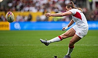 Zoe Harrison kicked well for England against Italy England in control again - but defensive cracks a work-on ahead of Grand Slam decider with France