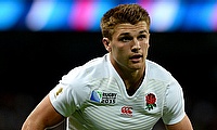 Henry Slade contributed with 17 points for Exeter Chiefs Henry Slade contributed with 17 points for Exeter Chiefs
