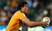 Joseph-Aukuso Suaalii will make his first Wallabies start on the wing as Australia face world champions South Africa in Perth. Joseph-Aukuso Suaalii will make his first Wallabies start on the wing as Australia face world champions South Africa in Perth.