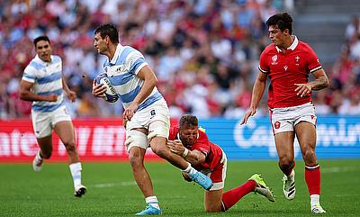 Juan Martin Gonzalez's try went in vain for Argentina