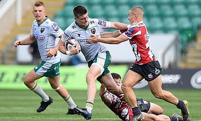 Tommy Freeman has played 83 times for Northampton Saints