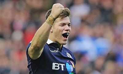 Huw Jones scored two tries for Glasgow