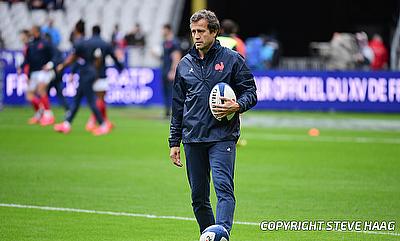 France head coach Fabien Galthie France head coach Fabien Galthie