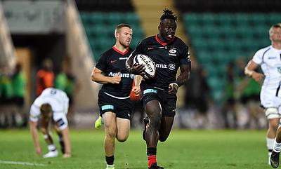Saracens winger Rotimi Segun signs new deal to remain in North London after surpassing 100 appearances Saracens winger Rotimi Segun signs new deal to remain in North London after surpassing 100 appearances