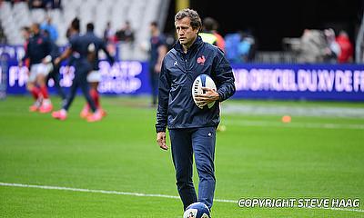 France head coach Fabien Galthié France head coach Fabien Galthié