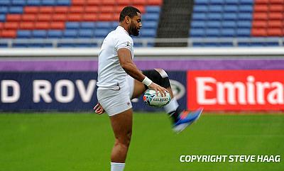 Joe Cokanasiga was one of the try scorer for Bath Joe Cokanasiga was one of the try scorer for Bath