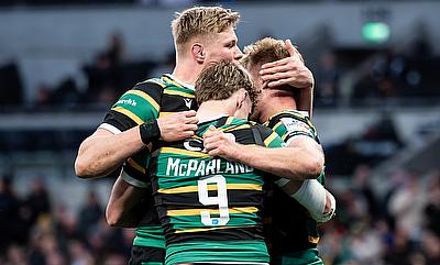 The league leaders were pushed hard by Gloucester in Round 17 Northampton Saints beat Gloucester with last-gasp try