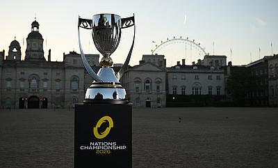 Nations Championship trophy at Horse Guards Parade Nations Championship trophy at Horse Guards Parade