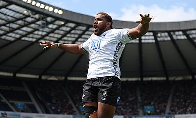 Tevita Ikanivere was one of the try scorer for Fiji Tevita Ikanivere was one of the try scorer for Fiji