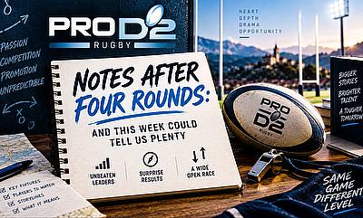 Pro D2 enters Round Five this weekend after a compelling opening to the season Pro D2 Notes: Four Rounds In, and This Week Could Tell Us Plenty