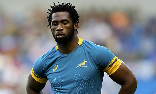 Siya Kolisi scored the opening try for South Africa