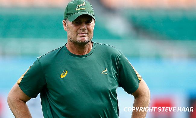 South Africa head coach Rassie Erasmus