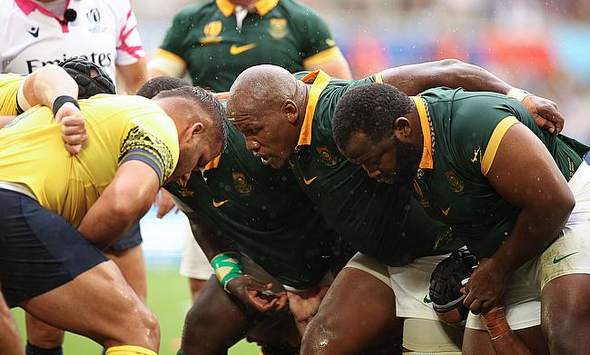 Bongi Mbonambi scored the opening try for South Africa