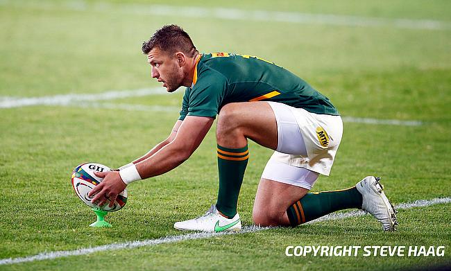 Handre Pollard starts at fly-half for South Africa