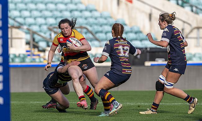 Williamson in action for Richmond during last season's Championship 1 final at Allianz Stadium against Old Albanian Hollie Williamson: The self-confessed sevens fanatic who is ready to realise her dream