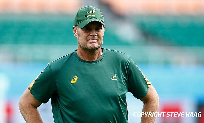 South Africa head coach Rassie Erasmus South Africa head coach Rassie Erasmus