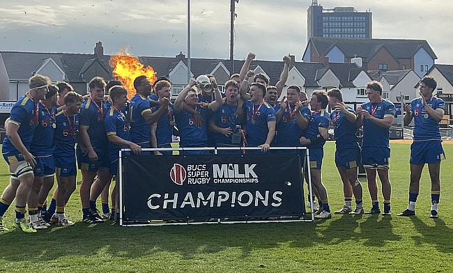 Bath celebrating a historic year after sealing double delight Men's BUCS Super Rugby Final: Bath clinch league and cup double with victory over Loughborough